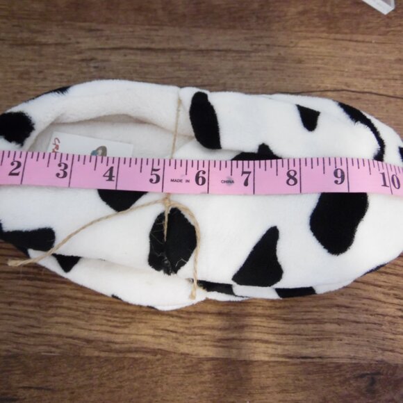 Crazy Heifers Cozy Adult Size Cow Patterned Slippers Size XXL=Fits 8.8-9.5 - Picture 7 of 7